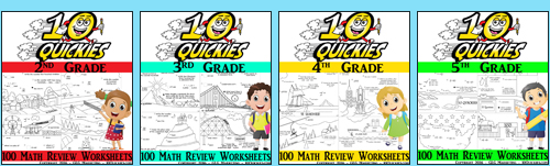 10 Quickies Math Review Series